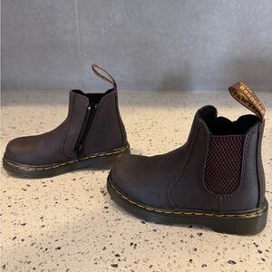 Dr. Martens Brown Leather Chelsea Boots